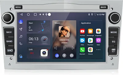 Produktbild von 7'' Android13 Chladiaci ventilátor vodiča Carplay 2+64G WIFI DAB Autorádio NAVI WIFI Pre Opel Zafira B Corsa D Astra H Vivaro Meriva RDS FM 2DIN