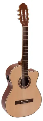 Productafbeelding van DIMAVERY CN-600 klassieke gitaar, naturel (26235006)