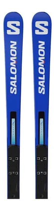 Image de SALOMON NI S/RACE FIS GS Jr124-145+JT3, skis de compétition junior, 131 cm, coloris bleu/blanc