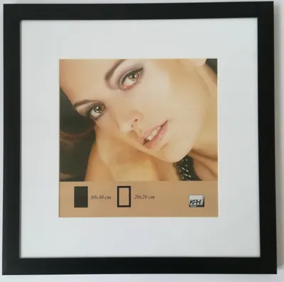 Produktbild von Fotorahmen aus Kunststoff LADY STYLE 40x40 schwarz