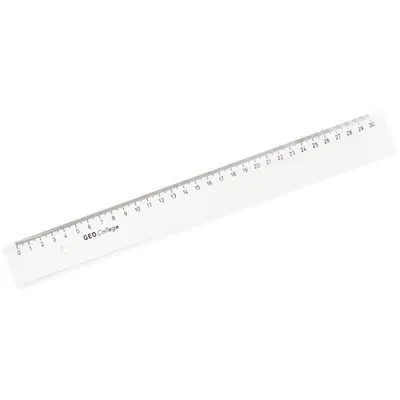 Zdjęcie produktu dla Aristo AR23030, Linijka biurkowa, Polistyren, Przezroczysty, cm, 300 mm