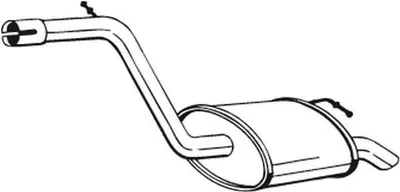 Produktbild von Bosal Endschalldämpfer 154-187
