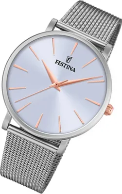 Produktbild von Festina Armband-Uhr Damen F20475/3 Edelstahl Uhr silber Ladies Classic UF20475/3