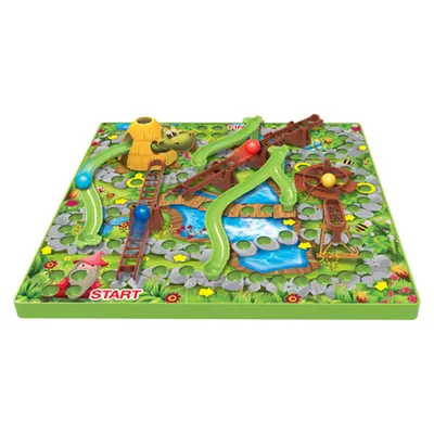 Produktbild von Snakes and Ladders 3D - das Spiel für Kinder