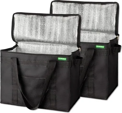 Image de Sac isotherme, lot de 2, grand format, qualité supérieure
