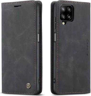 Produktbild von Samsung Galaxy A12 Hülle - CaseMe 013 Klapphülle - Schwarz