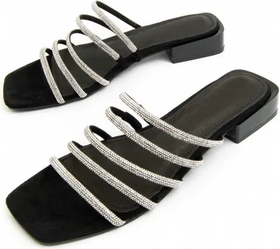 Produktbild von Montevita Flache Sandale Sandalo Schwarz