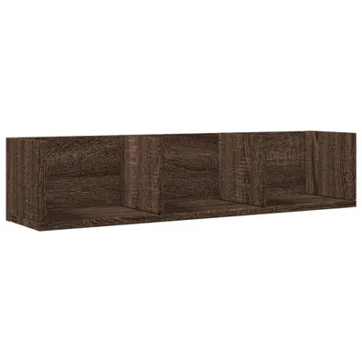 Produktbild von vidaXL Wandschrank Braun Eichen-Optik 75x18x16,5 cm Holzwerkstoff