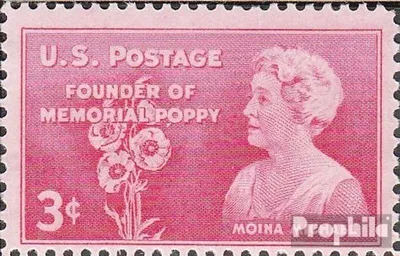 Produktbild von Briefmarken USA 1948 Mi 590 (kompl.Ausg.) postfrisch Moina Michael