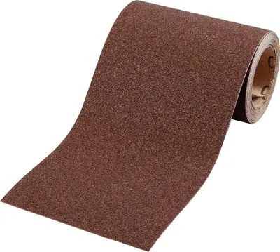Image de kwb 817818, Rouleau abrasif, P180, Oxyde d'aluminium, Métal, Plastique, Bois, Marron, 115 mm