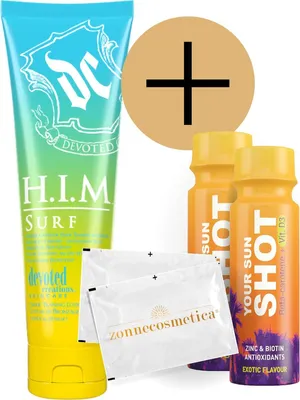 Produktbild von Devoted Creations - H.I.M. Surf + 2 Your Sun Shots + 2 Erfrischende tücher