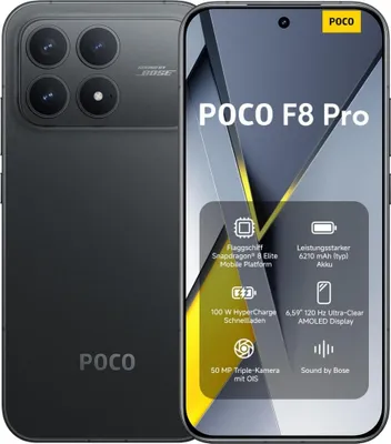 Xiaomi Poco F8 Pro 512GB, 12GB RAM, Black