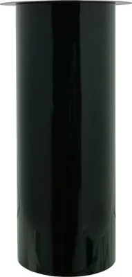 Produktbild von Bodenkerzenständer Art Deco 140 Dunkelgrün / Silber