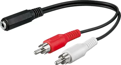 Produktbild von Adaptér zvukového kabelu z 3,5 mm konektoru jack na zástrčku cinch