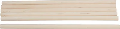 Produktbild von VBS Holz-Rundstäbe, 30 cm Ø 12 mm, 6 Stück