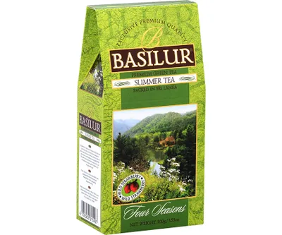 Zdjęcie produktu dla Basilur SUMMER TEA herbata zielona PAPAIA POZIOMKA - 100g