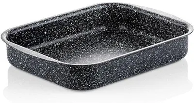 Produktbild von Metallene Bratpfannenschale - Marmormodell - antistatisch - ein Stück