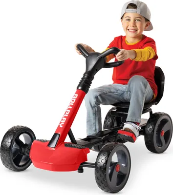 Produktbild von Rollplay FLEX Kart XL Pedal Ride-On für Kinder ab 4 Jahren, Belastbar bis 50 kg