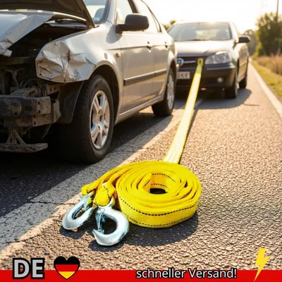Produktbild von Abschleppseil 3m 4 Tonnen PKW Anhänger Seil