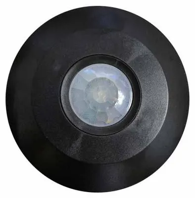 Immagine prodotto di V-TAC VT-8027 Sensore di movimento PIR infrarosso SLIM colore nero a plafone IP20 da soffitto 360° sku  5087
