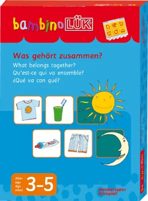 Produktbild von LÜK. Bambino. Was gehört zusammen?