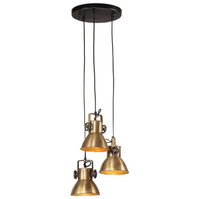 Obrázek produktu pro Závěsné svítidlo 25 W staromosaz 30 x 30 x 100 cm E27