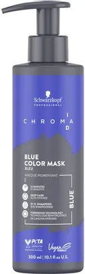Produktbild von Schwarzkopf ChromaID Color Mask Blue 300 ml