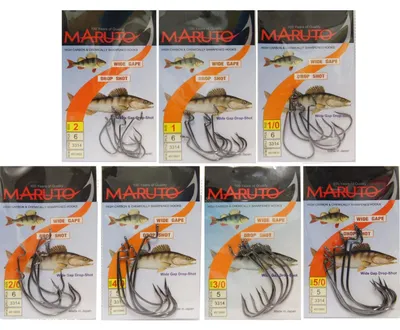 Produktbild von Maruto Wide Gap Plus Drop Shot Haken , Größe:2