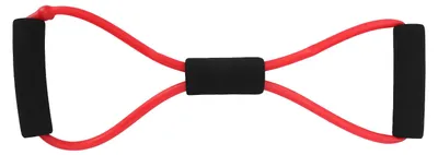 Produktbild von Körperübungs-Widerstandsband, Haushaltsfitness, elastischer Stretch-Trainingsgurt, Rot