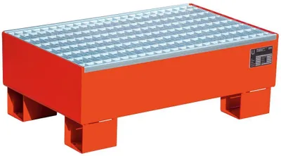 Produktbild von Bauer Auffangwanne AW 60-1/M, lackiert, Feuerrot