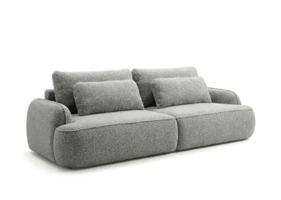 Produktbild von Schlafsofa mit Bettkasten – modernes Wohnsofa mit Schlaffunktion - ZURI 260 cm - Robin 03