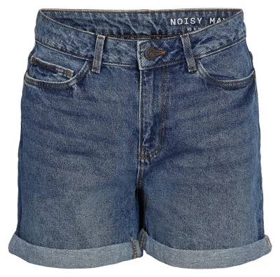 Imagen del producto de Pantalones cortos "NOS DE" de la marca Noisy May, para mujer, modelo NMSMILEY, color azul denim medio, talla S
