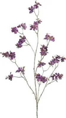 Productafbeelding van Kunstbloem, paars, 118 cm