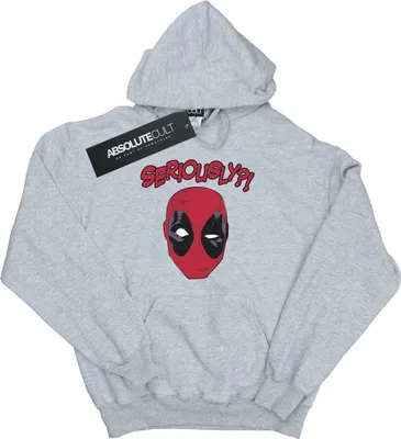 Produktbild von Marvel - "Seriously" Kapuzenpullover für Herren BI8999 (L) (Grau)