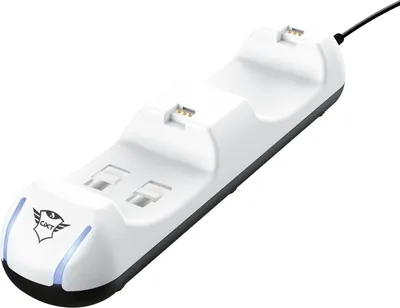 Zdjęcie produktu dla Trust GXT250 - Ładowarka do 2 padów PS5