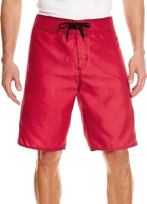 Produktbild von Burnside Herren Heathered Board Shorts Badehose 9305 heather red 34