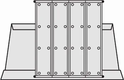 Produktbild von tarifold Sichttafelsystem 224400 DIN A4 ohne Sichttafeln