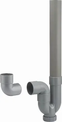 Produktbild von Einfacher Waschmaschinensiphon mit horizontalem und vertikalem Ausgang NOYON & THIEBAULT - Ø 40 mm - 8022IU-SC1