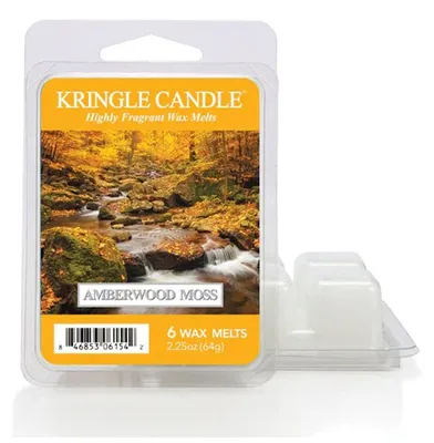 Produktbild von Kringle Candle Amberwood Moss Duftwachs Waldig Herbstlich