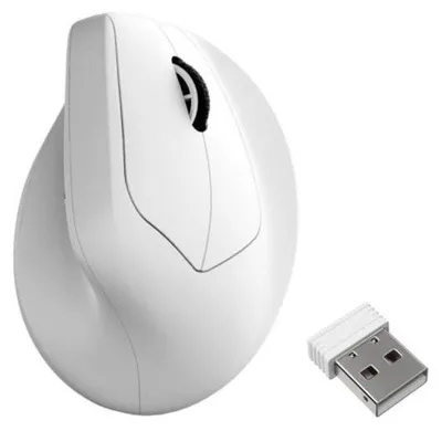 Image de Souris Keychron M5-A29, sans fil, ergonomique, 12000 DPI, noire, 8 boutons