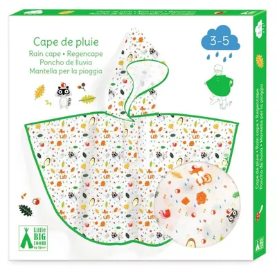 Produktbild von Djeco Regenumhang für Kinder Unter dem Wald