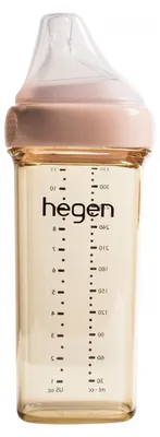 Produktbild von Hegen Babyflasche PPSU – 330 ml – Rosa