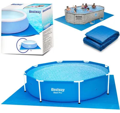 Obrázok produktu pre Bestway 58002, Podložka, Modrá, 3,66 m, 1,2 kg, 1 kusov, Box