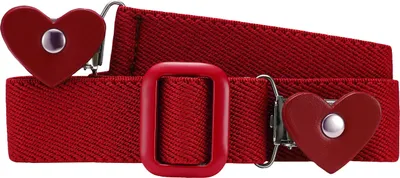 Produktbild von Playshoes Elastik-Gürtel Herz-clip Uni Uni Kinder, Rot Herz,116-140