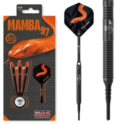 Produktbild von BULL'S Mamba 97 M1 Soft Dart - 18g -- 1 Satz