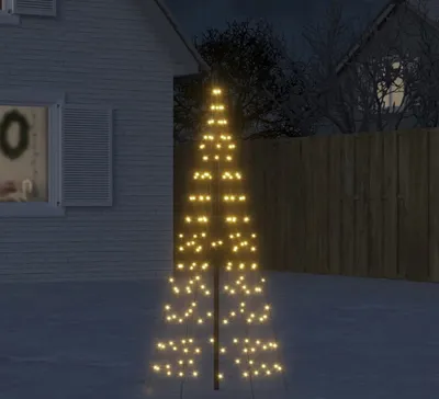 Produktbild von "2026 Aktion"LED-Weihnachtsbaum für Fahnenmast 200 LEDs Warmweiß 180 cm GermanyMöbel 43394 - Christbaumschmuck