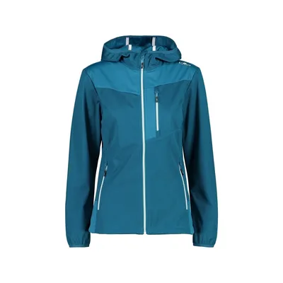 Produktbild von Woman Jacket Fix Hood Softshell Jacquard 31A8406 Größe 36 Farbe E982 bottle
