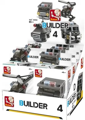 Zdjęcie produktu dla Sluban Builder M38-B05395 4 Półki 1 szt.