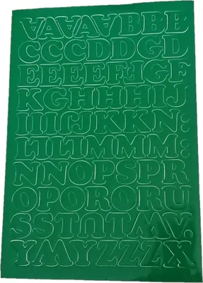 Image de Lettres et chiffres autocollants
