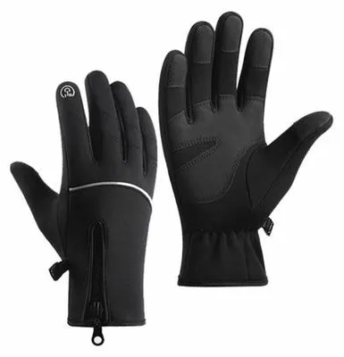 Produktbild von Wasserdichte Fahrradhandschuhe für Winter - Unisex - Schutz vor Wind und Wasser